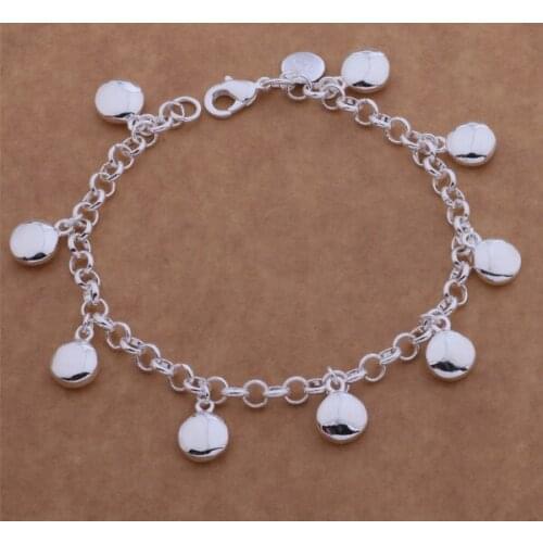 SL-AH077 Wholesale Silver Color Gift Women Lady Nice High Quality Fashion Jewelry Pea /benajvua Admaiuta