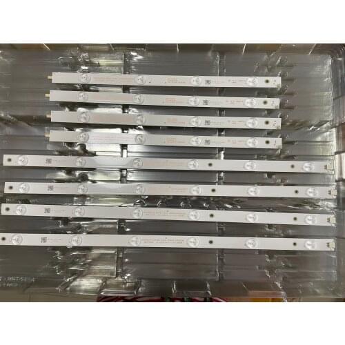 LED Backlight Strip 10 Lamp For Changhong 43" TV LED43D7200I SVJ430A07 Rev07 R L Type LB-C430F14-E1-L-G1-SE1 SE2 LB43006