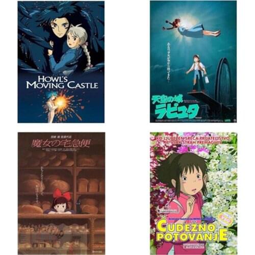 5D Diy Cartoon Movie Miyazaki Totoro Spirited Away Hayao Pictures Cross Stitch Embroidery Diamond Painting Childs Gift XN1088