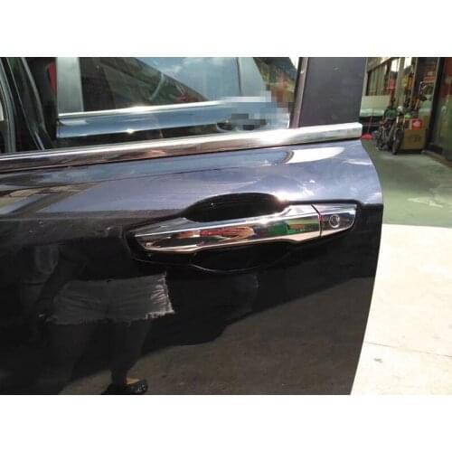 8 PCS Brand New ABS Chrome Side Door Handle Bowl Protector Cover Trim For Honda CR-V 2017 Exterior Car Styling