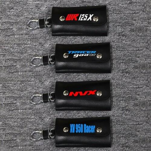 3D Key Holder Chain Collection Keychain for YAMAHA NVX155/Aerox155 XV 950 Racer WR125 Tracer 900 Gt Motorcycle Badge Keyring