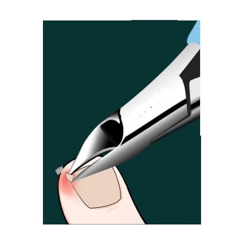 Nail clippers for nail sulcus professional pedicure knife nail nail tip oblique olecranon pliers nail groove pliers