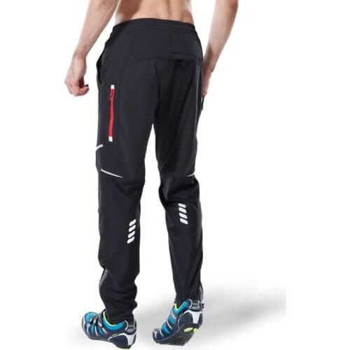 Mens Reflective Elastic Quick Dry Cycling Pants Summer Climbing Waterproof Trousers Outdoor Camping Trekking Hiking Pants 4XL