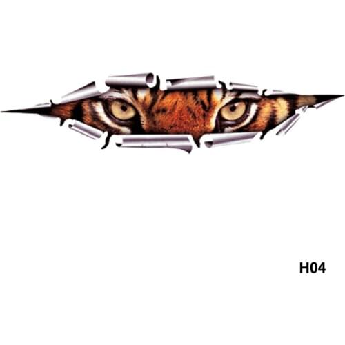 2021 New Lifelike 3D Eyes Peeking Monster Waterproof Fashion Car Sticker Car Styling For All Cars 15*10cm