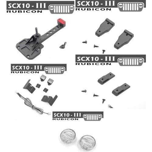 Upgraded parts kit for AXIAL SCX10 III jeep JL rc car parts