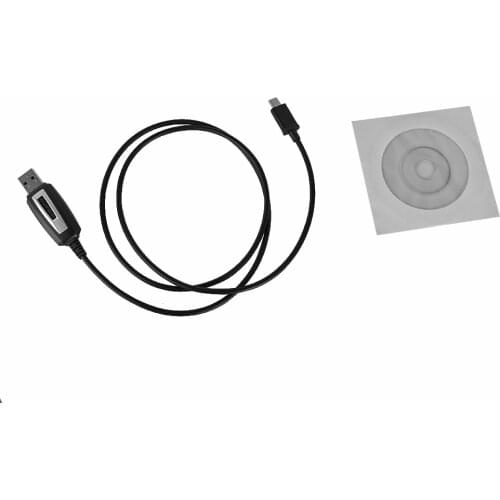 Original BAOFENG accessories USB Programming Cable For BAOFENG BF-T1 bf t1 mini radio walkie talkie with CD firmware parts BEST
