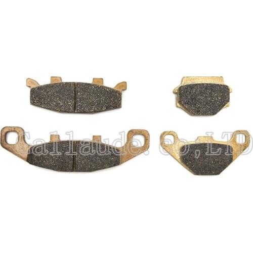 Motorcycle Front / Rear Brake Pads For Kawasak KLE 250 KLE250 A 1995-2000 2001 KLE500 KLE 500 1991-2007