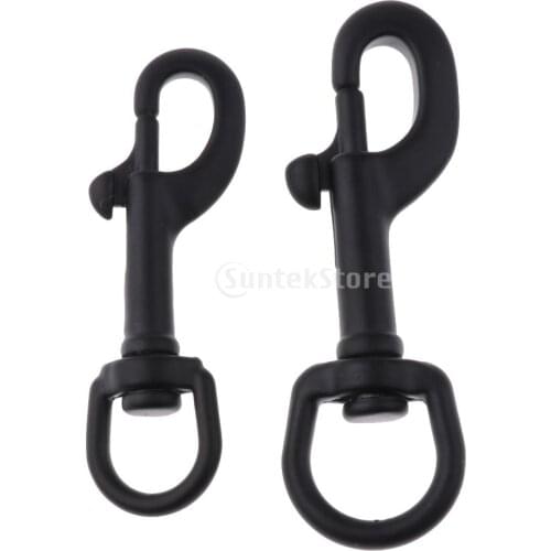 Durable Scuba Diving Dive Swivel Eye Bolt Snap Hook Spring 316 Stainless Steel Clip Buckle 75mm / 90mm Sizes Available