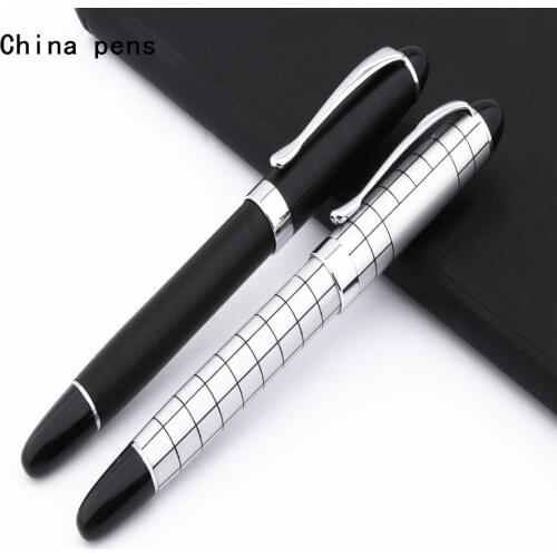 Luxury quality 79 White black Line Business office Medium Nib Rollerball Pen New School student stationery Supplies Pens