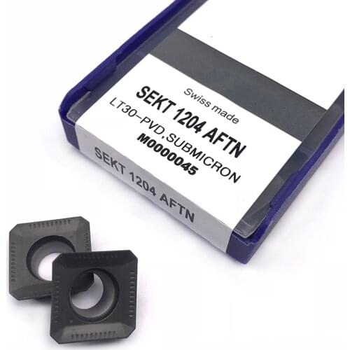 SEKT1204 AFTN LT30 CNC Blade Carbide Insert Carbide Insert Millingl Turning Tool Machining Center