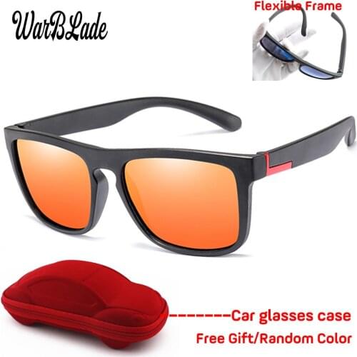 Flexible Sport Sunglasses Men Polarized Brand Designer Protection Sun Glasses Outdoor Goggles Eyewear Gafas de sol with case