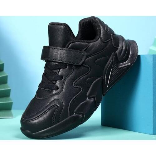 Sport Boys Casual Shoes For Kids Sneakers Children Shoes Girls Shoes Running Footwear Breathable Leather OR Mesh Anti-slippery