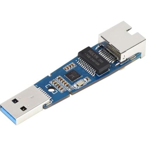 USB 3.2 Gen1 TO Gigabit Ethernet Converter, Driver-Free, Plug and Play, Supports Multi Systems Compatibility