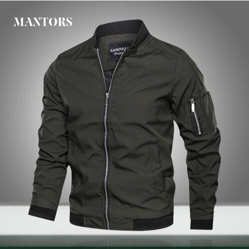 Men Bomber Jacket Casual Thin Slim Baseball Jackets Windbreaker Zipper Sportswear Male Solid Outwear Coats Brand Clothing 5XL