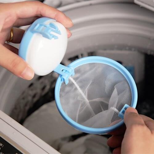 Lint Hair Filter Mesh Bag for Washing Machine Home Floating Pet Fur Catcher Hair Stopper Laundry Filter Ball Bag Cleaning Tool 3
