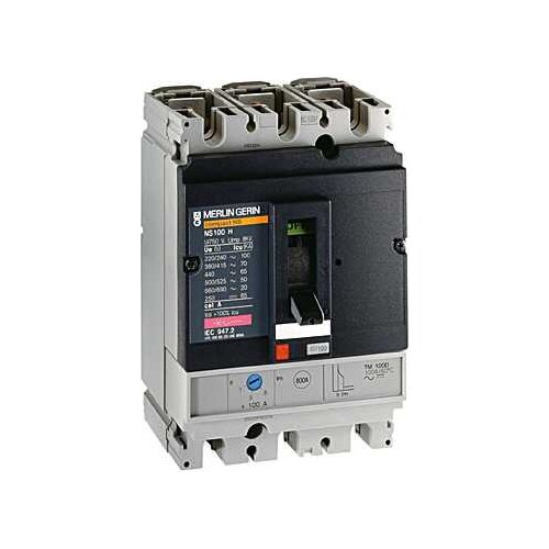 Plastic Housing Circuit Breaker Ns160n 3P without Trip Unit 32403 Discontinued Old Stock