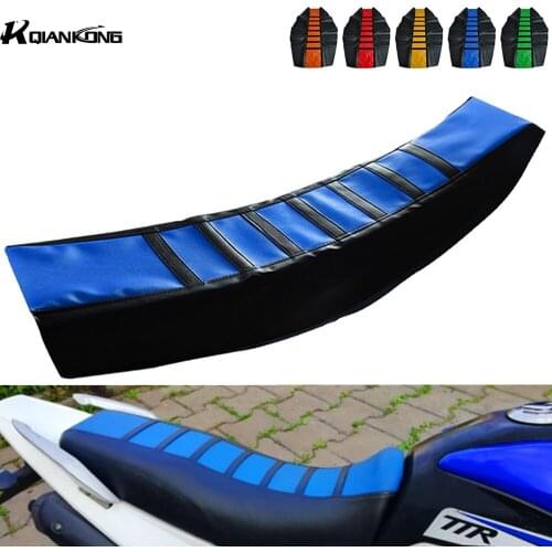 For Yamaha WR250F 05-17 Kawasaki KX65 00-18 Motocross Seat Cover Waterproof Non-slip Rain Dust Gripper Dirt bike Seat Cover