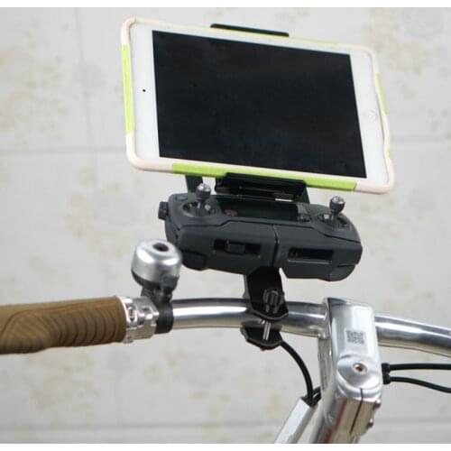 DJI SPARK & MAVIC PRO 3D Printed Remote Controller Bracket Holder Support on Bicycle bike for Mobile Phones & tablet Pad