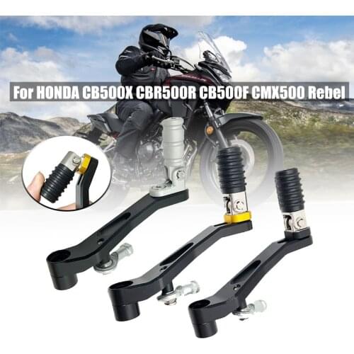 For HONDA CB500X CBR500R CB500F CB 500X CMX500 Rebel 2013-2021 Motorcycle CNC Adjustable Folding Gear Shifter Shift Pedal Lever