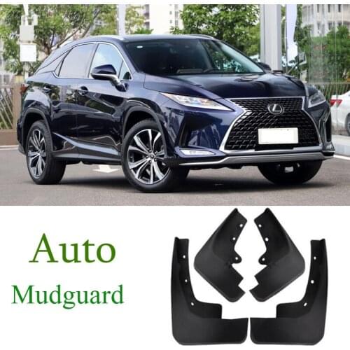 For Lexus RX300 RX350 RX330 Mudflaps 2020 Car Front Rear Mudguards Fender Flares Splash Guards Mud Flaps ABS Plastic 4Pcs