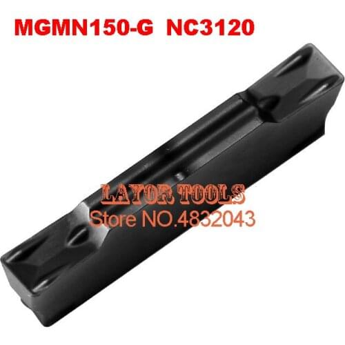 MGMN150-G NC3120, Two-headed Cnc Cutting Use For Steel Carbide Coating Turning Insert For Grooving Holder Mgehr & Mgivr