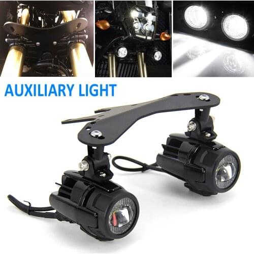Motorcycle Fog Lights Auxiliary Spot Light Bracket Driving Lamp For YAMAHA Tenere 700 TENERE 700 T700 XTZ700 XT700Z T7 2019 2020