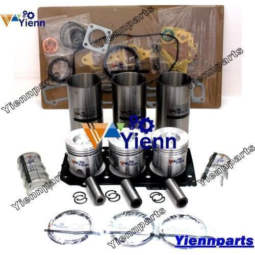 3D78AE 3D78AE-3B Overhaul Rebuild Kit For Komatsu Engine Parts HOWA MACHINERY JW30-2 S/N 2001-UP 06/1997 /N00101-UP 06/1997