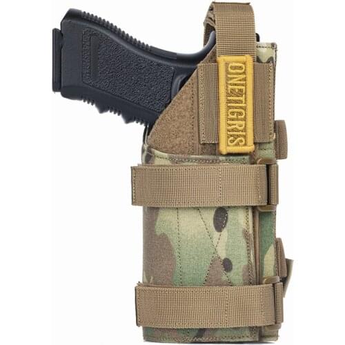 Tactical Gun Holster Molle Modular Belt Pistol Holster for Right Handed Shooters Glock 17 19 22 23 31 32 34 35