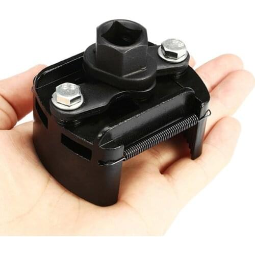 60mm-80mm Universal Two-claw Cast Steel Filter WrenchesCast Steel Adjustable 2 Jaw Oil Filter Wrench Fuel Remover Removal Tool