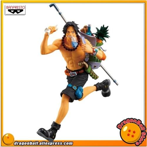 Japan Anime "ONE PIECE" Original BANPRESTO Mania Produce Collection Figure - Portgas D. Ace