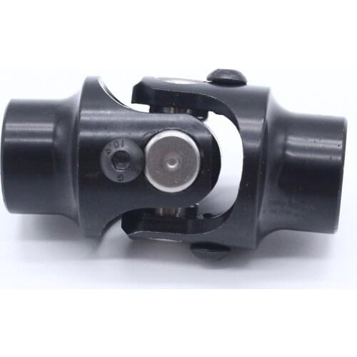 Chrome Round Single Steering Shaft Universal 3/4"-36 Spline 3/4" DD Replacement Car 1Piece Automotive Parts