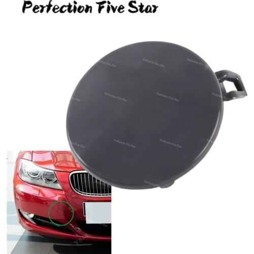 51117207299 For BMW E90 E91 LCI 3 Series 2007 2008 2009 2010 2011 2012 Primed Front Bumper Tow Eye Hook Cover Cap Lid Trim