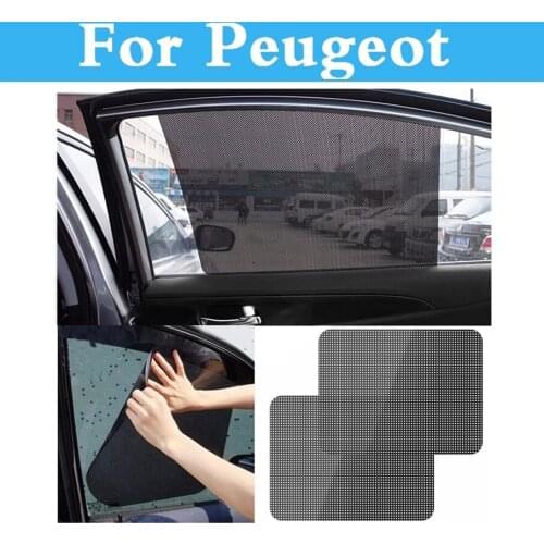 Auto Sun Visor Car Window Curtain Sunshade Covers For Peugeot 408 508 607 Ion Rcz 308 Gti 4007 4008 407