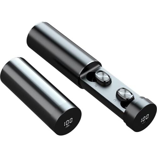 HozWich TWS B9 wireless headset Bluetooth 5.0 touch headset 8D surround sound wireless Bluetooth headset 8D HIFI for IOS Android