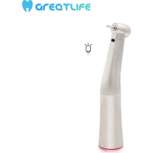 Dental Nsk Ti Max Type Implant Led Contra Angle Handpiece Optic Led Low Speed Handpiece 20:1 Contra Angle Handpiece for Implant