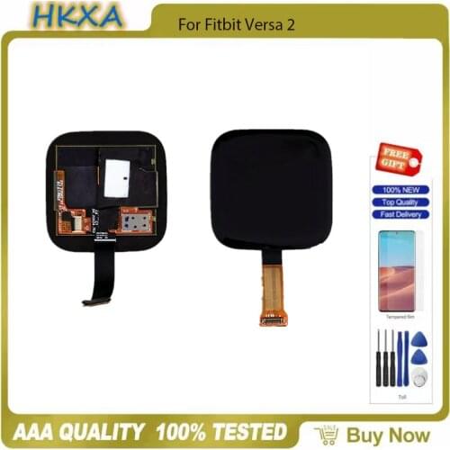 Original Screen For Fitbit Versa 2 LCD Display Touch Screen Digitizer Screen For Fitbit Versa2 Smart Watch LCD Replacement