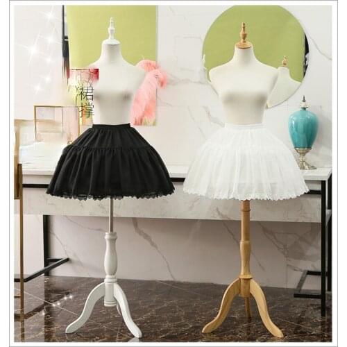 Lolita Spring/Summer Cool Fishbone Crinoline Adjustable Violence Slip Dress Soft Girl Skirt Cosplay