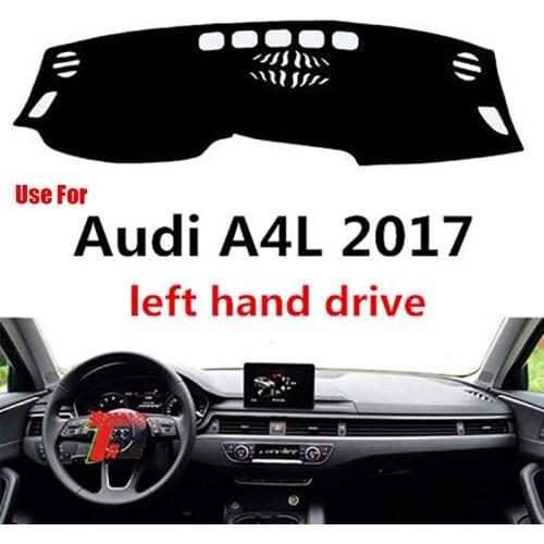 TAIJS Factory 3 Colors Car Dashboard Cover Classic Mat Fit for Audi A4L 2017 Left Hand Drive