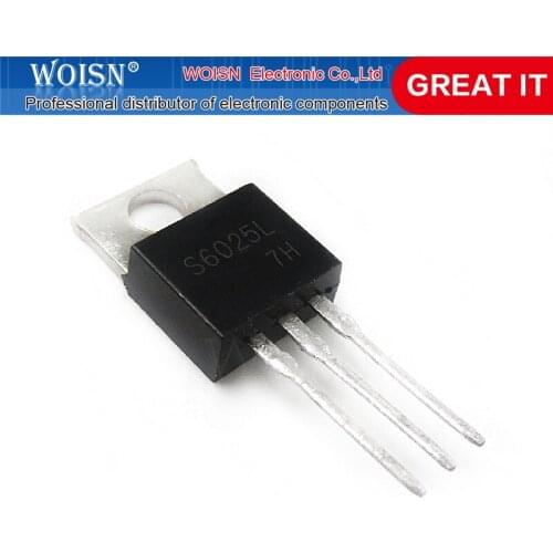 1pcs/lot S6025L S6025 TO-220 25A 600V In Stock