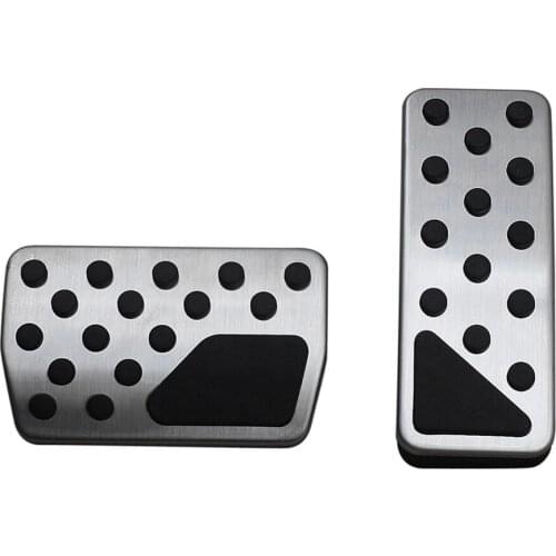 2pcs Car Gas Brake Pedal Cover for Jeep Grand Cherokee Dodge Durango 2011-2019