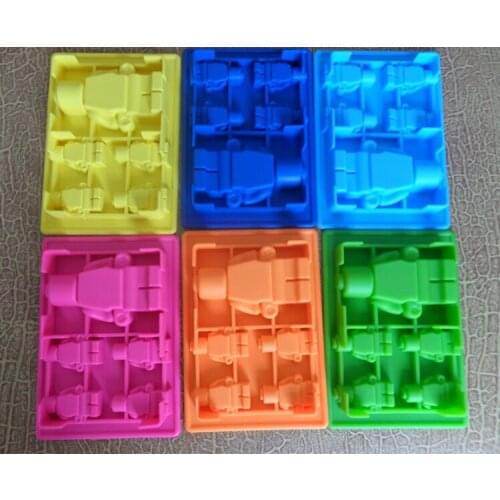 200pcs Block Brick Robot Silicone Ice Cube Jelly Chocolate Cake Mold Tray Free Shipping