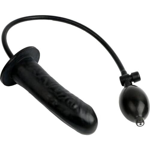 IKOKY Anal Plug Fake Penis Sex Toys for Women Female Masturbator Huge Dildo with Pump Adult Product Inflatable