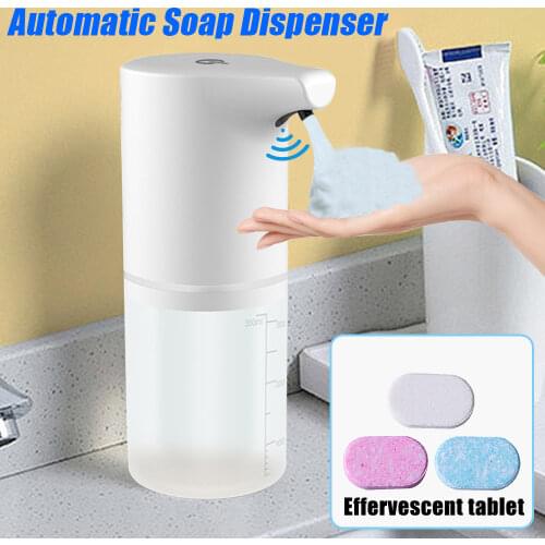 350ML Automatic Soap Dispenser Touchless Sensor USB Charging Smart Foam Machine Infrared Sensor Soap Dispenser Hand Sanitizer