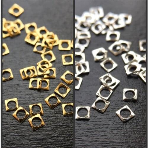 Free Shipping 250Pcs Punk Rivet nail charms Golden Silver MINI Metal Nail Art Metallic Studs 2mm & 3mm