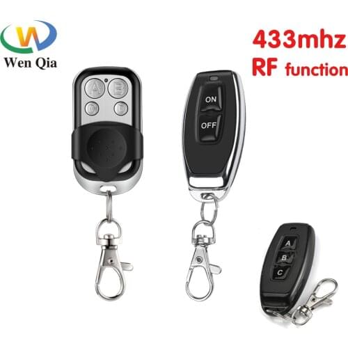 433 mhz Wireless Remote Control 2/3/4 buttons 1527 Learning Code Rf Transmitter For Gate Garage Door controller no clone