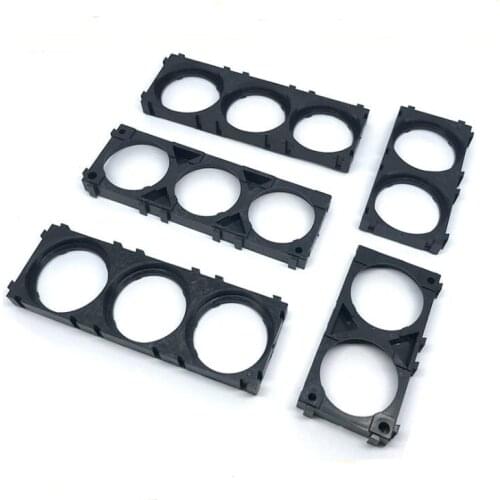 MasterFire 1200pcs/lot 33140 2x 3x Battery Holder Bracket Cell Safety Anti Vibration Black Plastic Brackets For 33140 Batteries