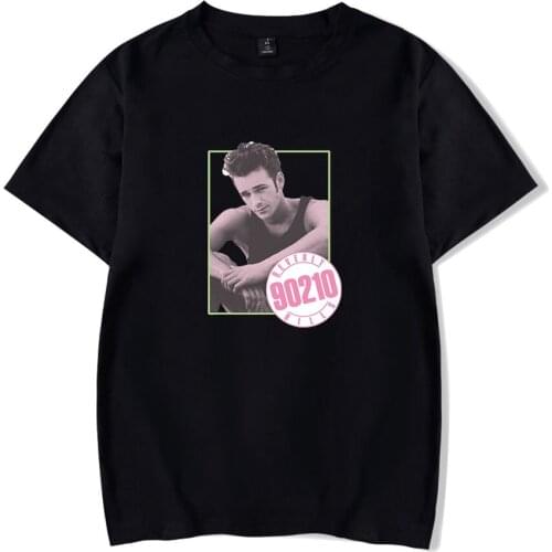 Beverly Hills 90210 T-shirt Streetwear Fashion Actor Luke Perry Print T-shirt Men Women Summer Short Sleeve T-shirt Harajuku Top