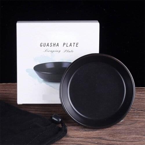 Ceramics Gua Sha Plate Leg Fat Burn Scraping Dish Anti Cellulite Massage Relax Scraper Pottery Board Scrapper For Body Back Neck