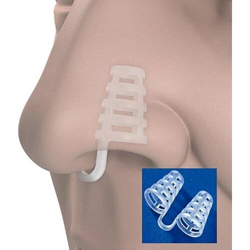 Mini Anti Snore Relief Snoring Stopper Sleeping Aids Noisy Device Nose Clip Women Men Anti-snoring