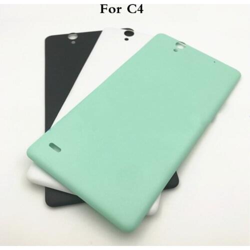 New Back Battery Cover For Sony Xperia C4 E5303 E5306 E5353 E5333 Rear Battery Cover Housing Back Door Case With NFC